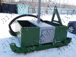 Буровая ёмкость (объём 3 м3) с гофрированными всасывающими рукавами на ремонтном соединении диаметром 100 мм, Декабрь 2016