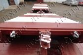 Сани для перевозки тяжеловесных грузов транспортной группы FESCO, Апрель 2022